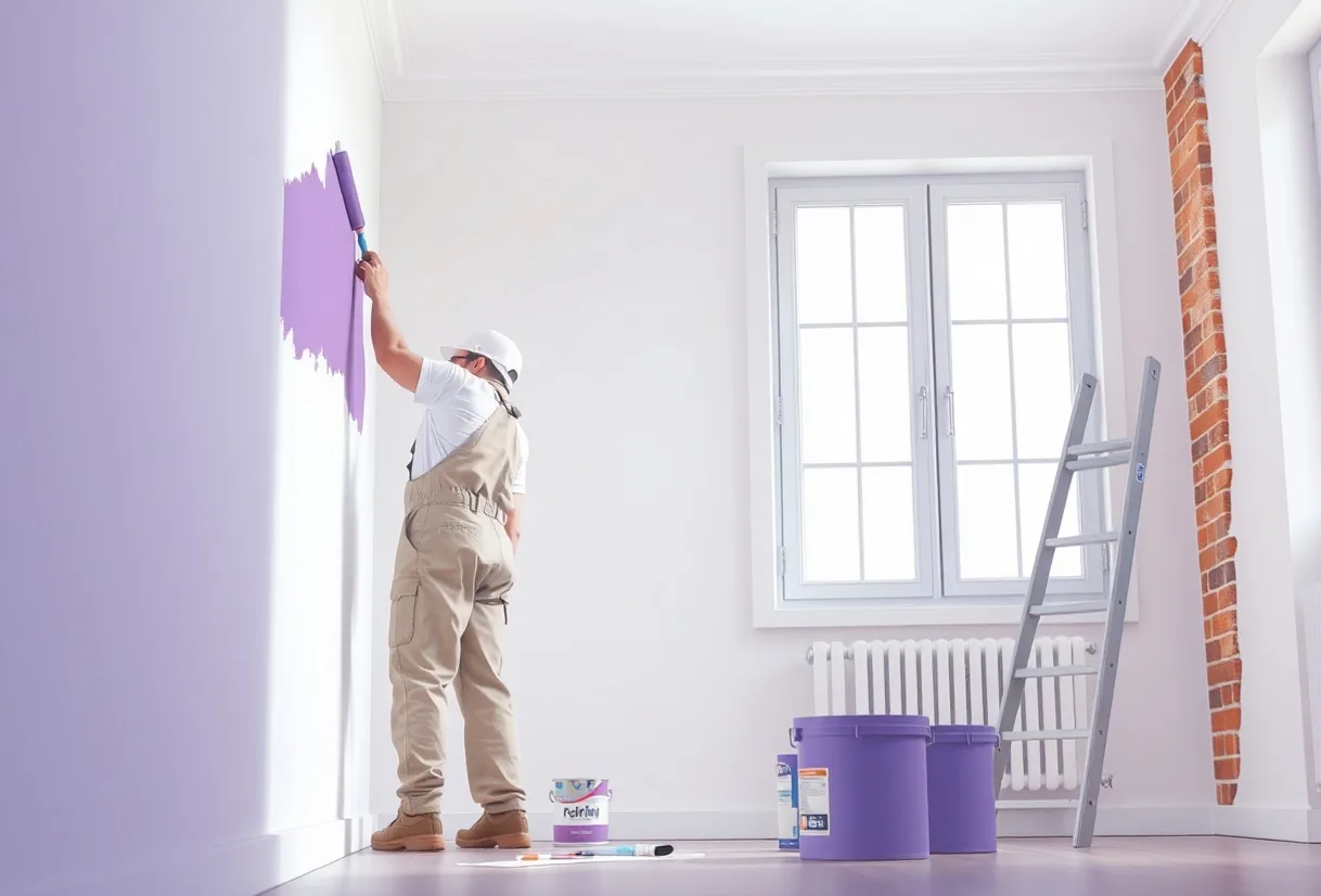 Peintre Bagneux 92220 en intervention sur un chantier