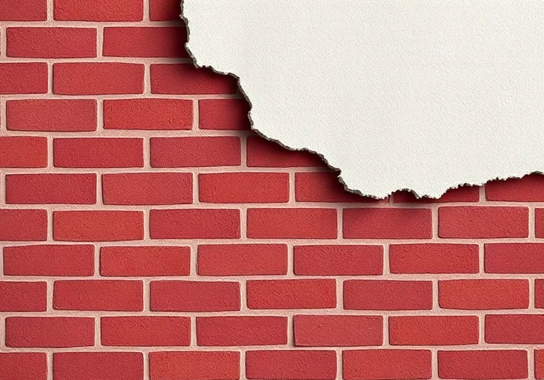 Ponçage et rebouchage des fissures avant mise en peinture