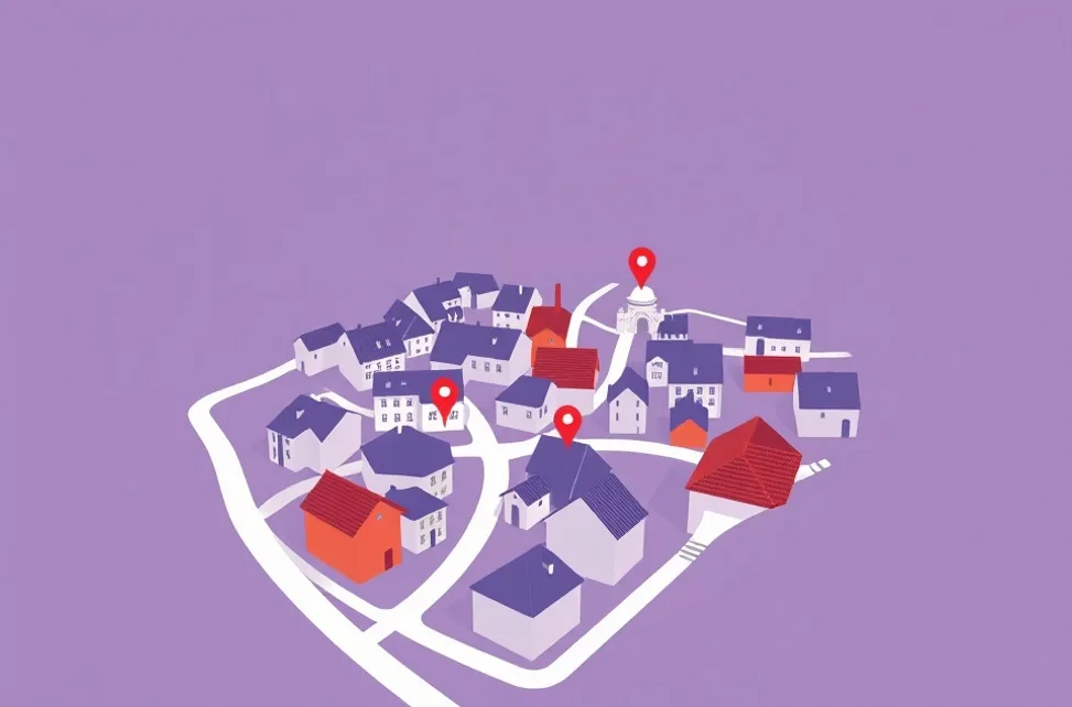 Carte du secteur d'intervention autour de Bagneux (92220)
